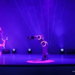 Cocktail Huawei à MWC 2016-aucop-evenement-video-son-eclairage-Cocktail Hawei-eclairage-robot-evenement-eclairage