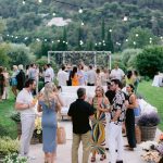 WELCOME EVENT IN MIDDLE OF CHATEAU SAINT MARTIN OLIVE GROVE