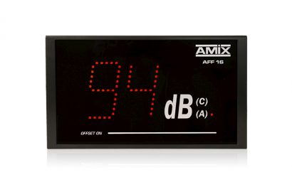 AMIX-AFF16 - AFFICHEUR DE PRESSION ACOUSTIQUE-SONOMÈTRE-aucop-location matériel audiovisuel