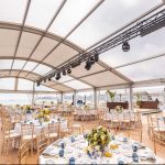 DINER DE GALA SUR LA PLAGE DU CARLTON A CANNES