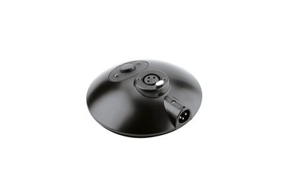 EMBASE PUSH TO TALK-Embase pour microphone col de cygne avec interrupteur - location - matériels- audiovisuelle - evenement - sonorisatrion - pupitre - son-aucop