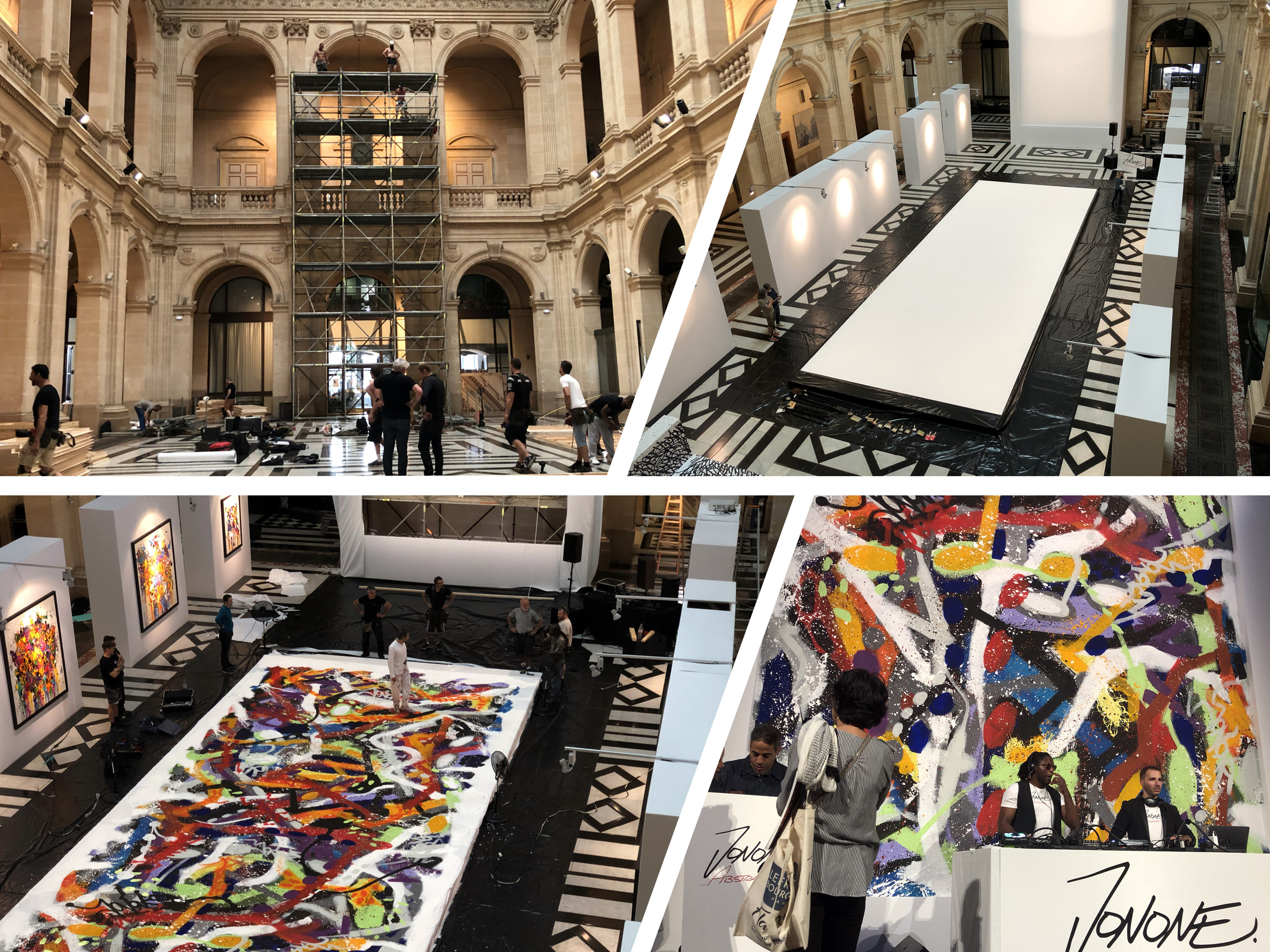 Desks, pupitres & stands - Exposition Jonone - Marseille