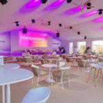LA PLAGE FREEWHEEL - CANNES LIONS 2025- FreeWheel Croisette - mur LED scène - AUCOP audiovisuel Cannes
