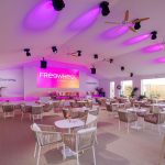 LA PLAGE FREEWHEEL - CANNES LIONS 2025 - FreeWheel Croisette - mur LED scène - AUCOP audiovisuel Cannes