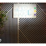 Décors sur mesure réalisés par notre atelier décors à l'agence de Wissous