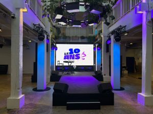 Prestataire audiovisuel pour les 10 ans de l’usine TE à Saint-Denis