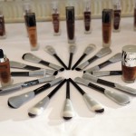 National make up artist-aucop-evenement-prestataire technique d'evenement-Table maquillage Lancôme