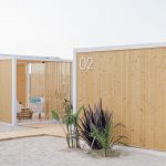 PLAGE FREEWHEEL - CANNES LIONS 2025 : AUCOP CONSTRUIT ET REUTILISE LES CABANES Montage de 7 cabanes - structures événementielles réutilisées - AUCOPMontage de 7 pagodes - structures événementielles réutilisées - AUCOP