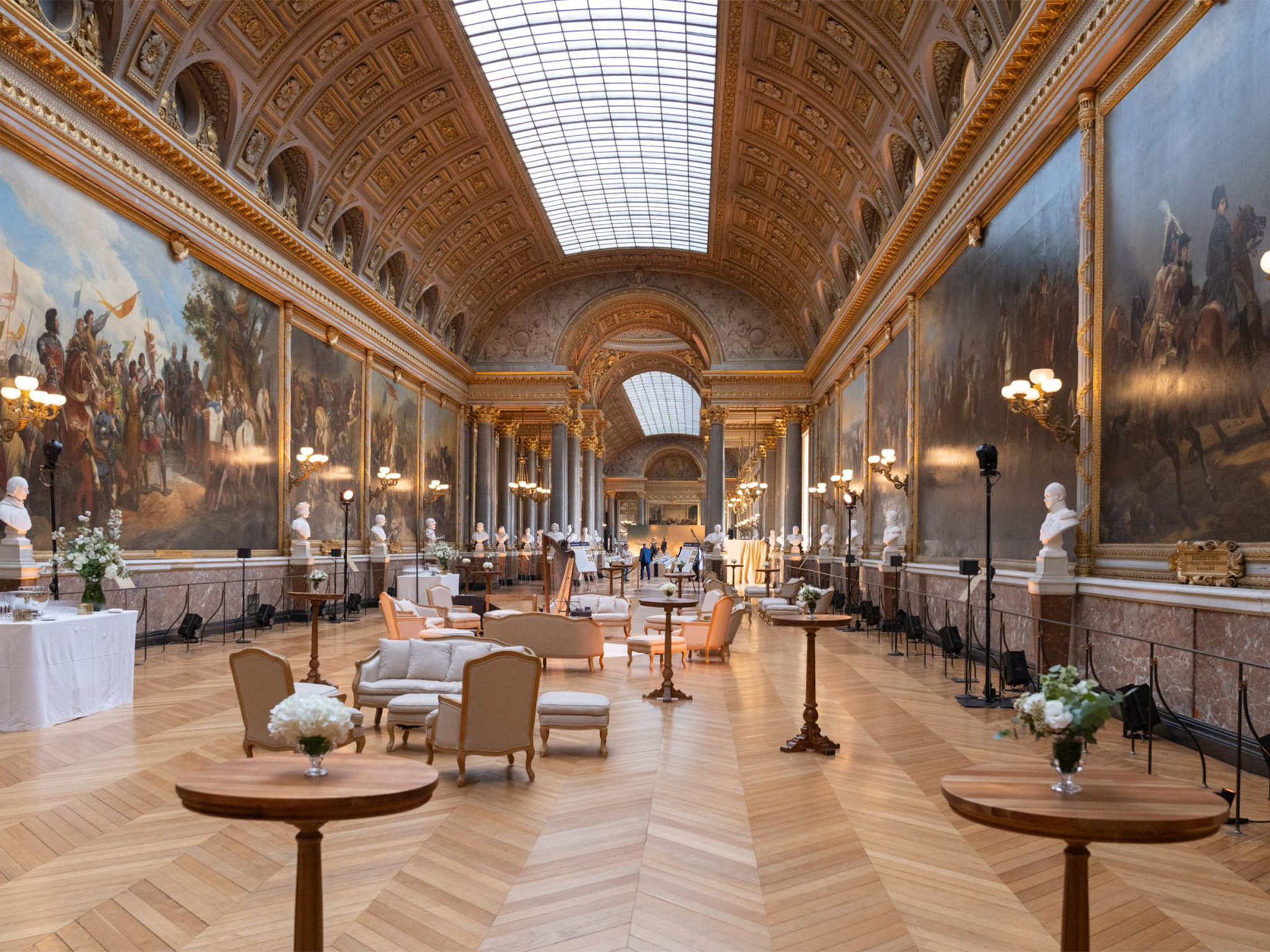 SOIREE DE GALA AU CHATEAU DE VERSAILLES