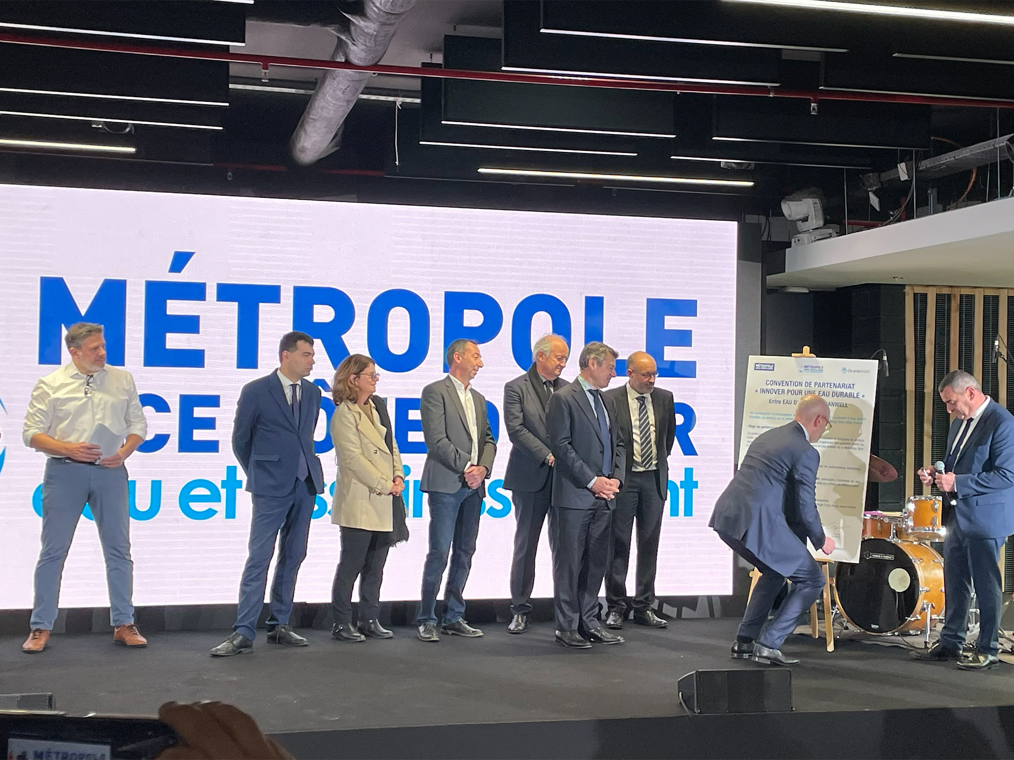 VOEUX D'AZUR A L'ALLIANZ RIVIERA