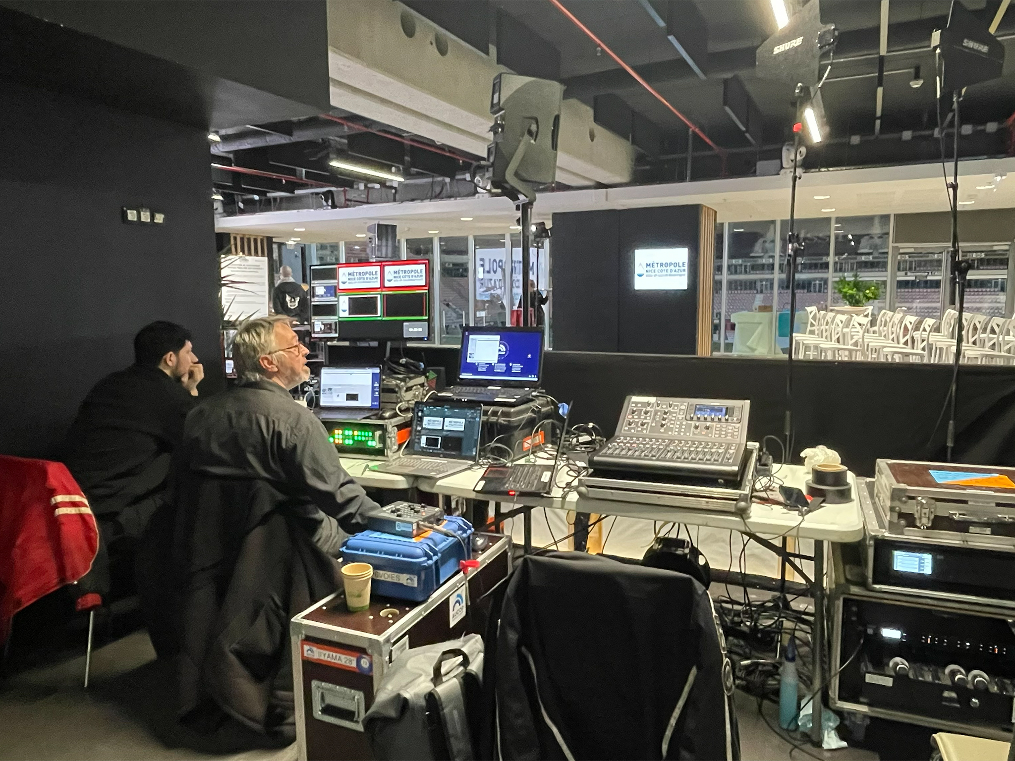 VOEUX D'AZUR A L'ALLIANZ RIVIERA