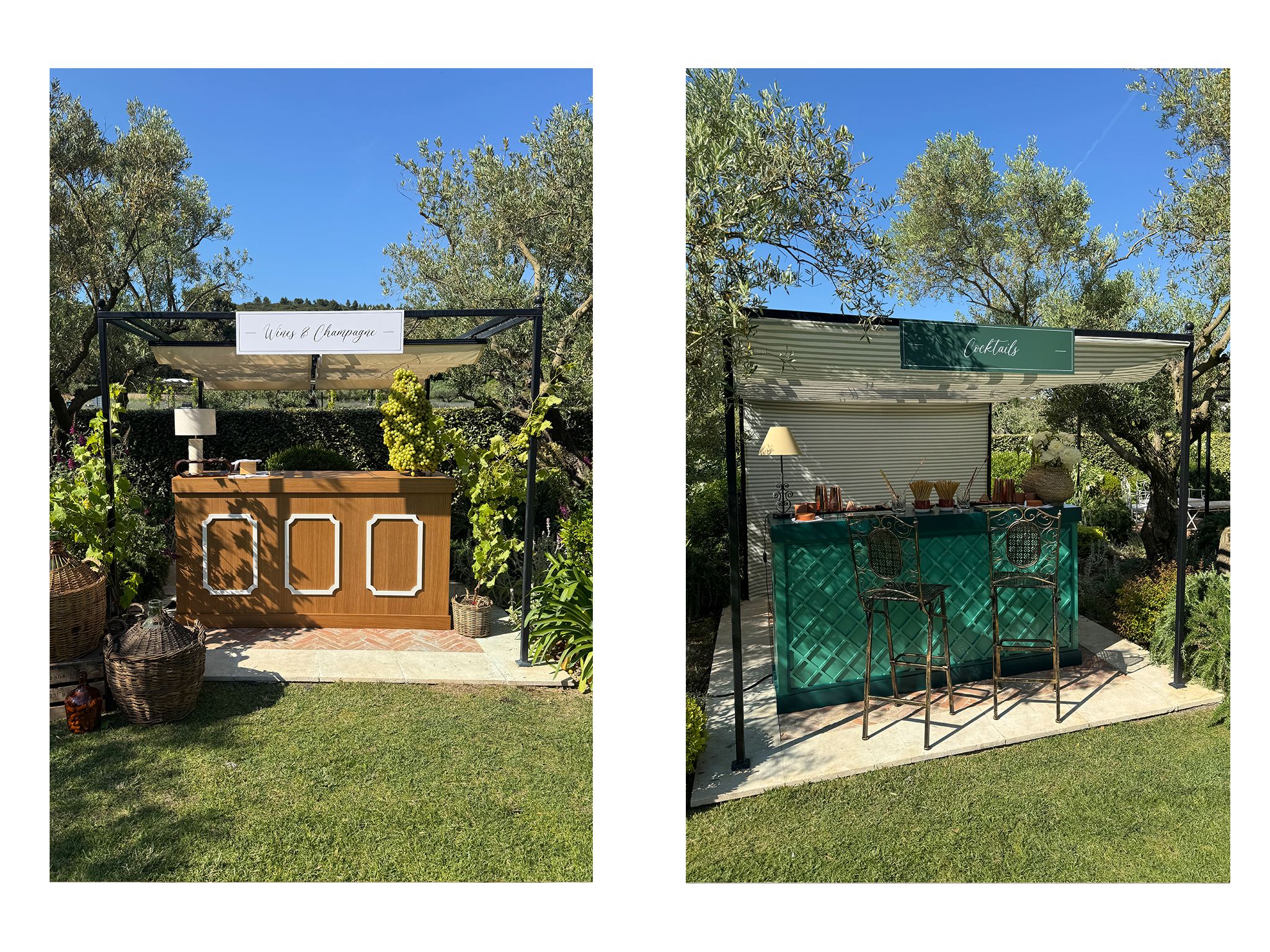 WEDDING DAY - HELEN OWEN & ZACK KALTER, création de bars sur mesure