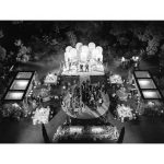 WEDDING DAY - HELEN OWEN & ZACK KALTER, piste de danse sur mesure, création de pergolas sur mesure, fond de scène avec voilage